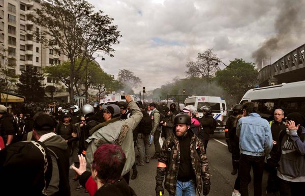 #1erMai. A Paris la police fait tout pour que la manif dégénère 