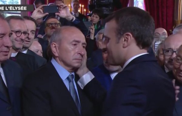 Collomb, en extase, voit Macron en révolutionnaire