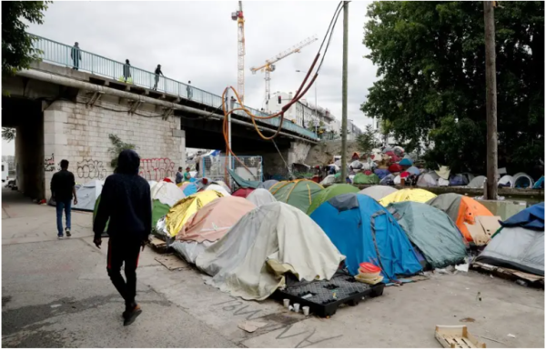 Camp d'Aubervilliers démantelé : un prétexte sanitaire pour réprimer les migrants