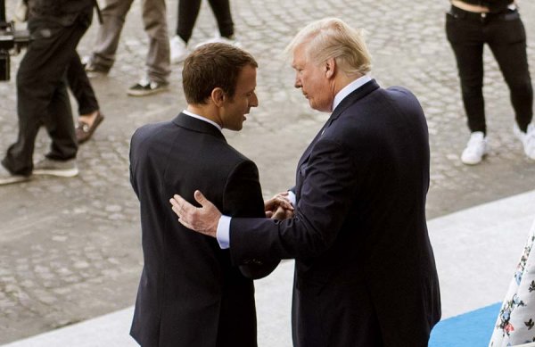 Macron démenti par Trump à propos de la Syrie 
