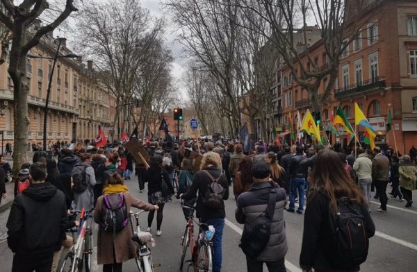 Manifestation à Toulouse pour la Marche Des Solidarités