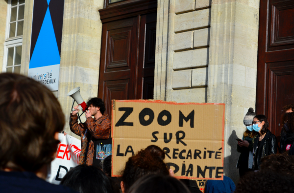 Restitution de l'enquête étudiante à Bordeaux Montaigne : commencer à s'organiser contre l'isolement et la précarité
