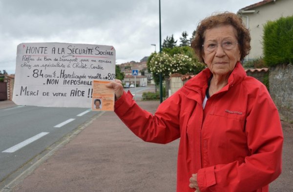 Vendée. À 84 ans, Yvonne S. est obligée de faire du stop pour se rendre chez son neurologue