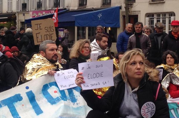 #JeSuisElodie : hommage à l'infirmière tuée au travail dans la manifestation parisienne