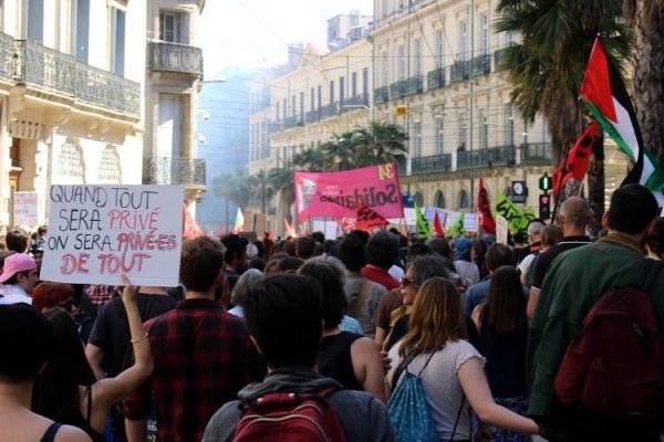 Montpellier. Plus de 2000 personnes dans la rue hier contre les réformes de Macron