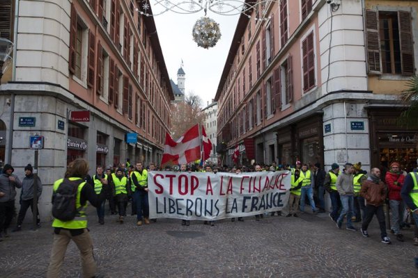 Chambéry. Des Gilets Jaunes de Savoie dénoncent les manœuvres de l'extrême-droite pendant une manifestation