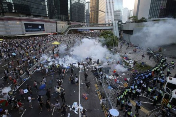 Mouvement social à Hong-Kong. Une entreprise française vend des armes anti-émeutes aux autorités 