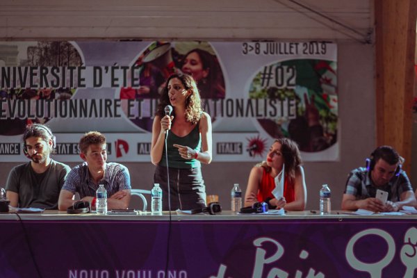 Vidéo. Lucia : « Pour Podemos, se battre dans la rue c'était des bêtises de jeunesse » #UDT2019