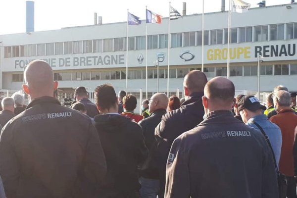 Renault : débrayage à la Fonderie de Bretagne, un des quatre sites menacé
