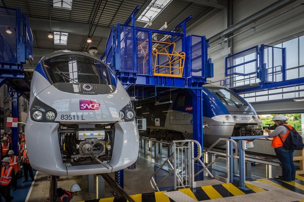 La SNCF s'entête et maintient ses technicentres à 100% avec peu de train qui roulent