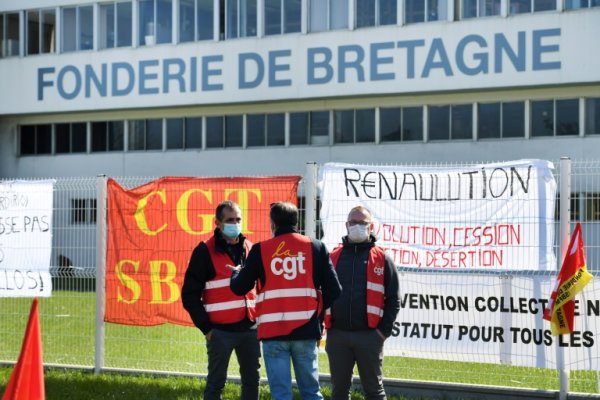 Fonderie de Bretagne. Les travailleurs bloquent leur usine pour sauver leurs emplois !