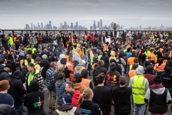 Australie. Des travailleurs du bâtiment mobilisés contre l'autoritarisme sanitaire