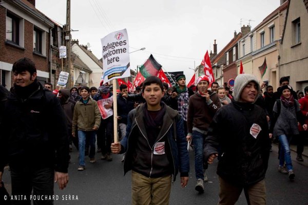 [Reportage Vidéo] Calais. Retour sur la mobilisation du 23 janvier en soutien aux migrants