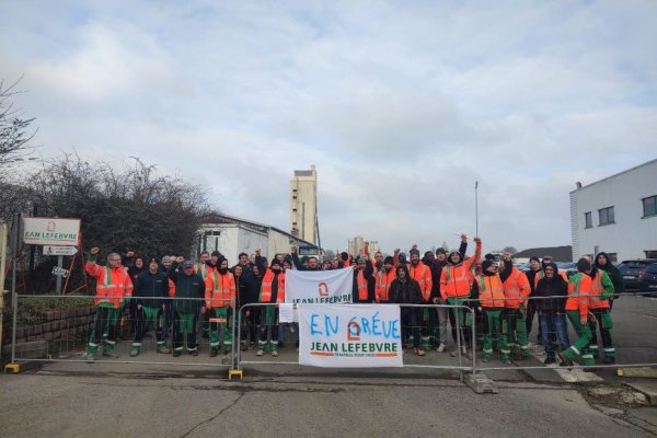 Lille. Les grévistes de Jean-Lefebvre (BTP) en lutte pour les salaires et les retraites