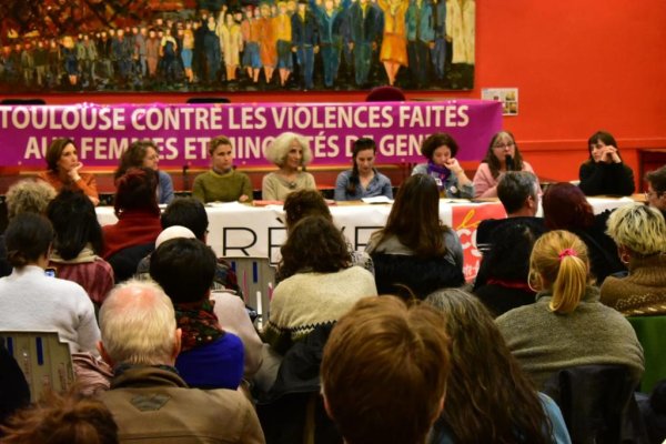 « Pour un 8 mars contre la réforme des retraites » : 200 personnes à la Bourse du Travail à Toulouse