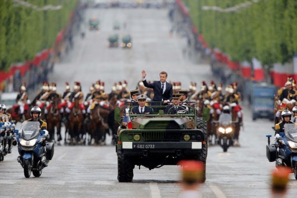 Macron, Jupiter militaire
