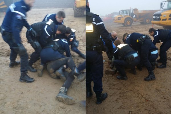 VIDEO. Soutien à Anatole : « Les gendarmes se sont acharnés sur un militant opposé à la construction du Grand contournement ouest »
