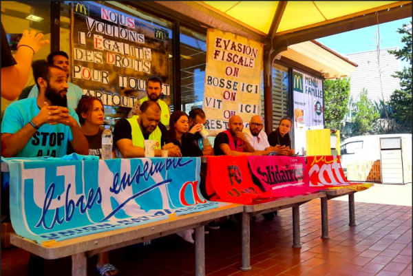Marseille : « Tant qu'il n'y aura pas de justice, McDonald's n'aura pas la paix ! »