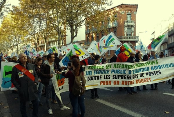 Toulouse. Enseignants déterminés pour dénoncer suppressions de postes et manque de moyens