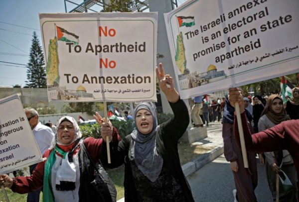 Palestine. Manifestations à Gaza, Ramallah et Jericho contre le plan d'annexion d'Israël