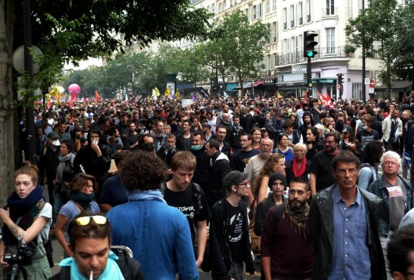 [Vidéo] Reportage au coeur de la manifestation du 15 septembre à Paris