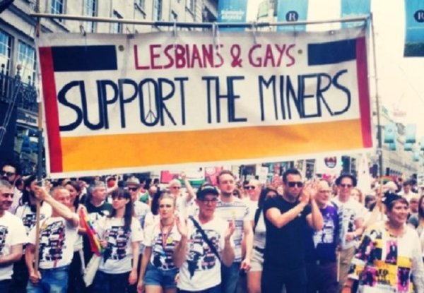  ‘'Lesbians and Gays Support the Miners''. Une plaque commémorative pour l'un des leaders du groupe LGSM