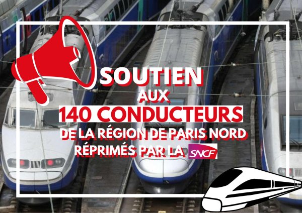 140 conducteurs de train SNCF sanctionnés à Paris Nord : "C'est une atteinte au droit de grève !"