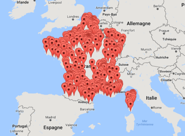 Carte collaborative : les affaires de corruption région par région