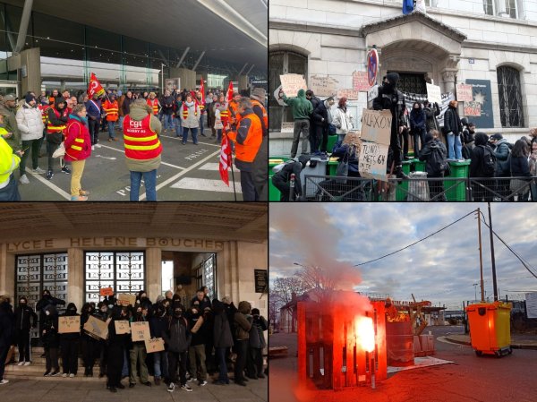 DIRECT. Lycées, piquets, facs et manifestations : suivez la grève du 31 janvier sur RP !