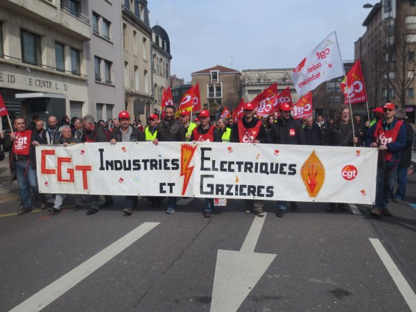 Les salariés de l'énergie partent pour 3 mois de grève à partir du 3 avril