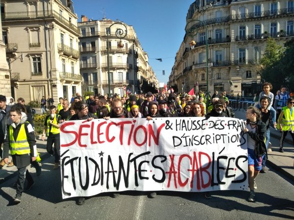 Acte XV à Montpellier, le mouvement des Gilets jaunes ne s'essouffle pas 