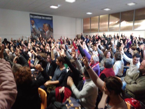 Au Havre l'Assemblée interpro reconduit la grève jusqu'à lundi