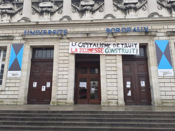 Université Occupée de Bordeaux. Gonzalo revient sur la situation au Chili