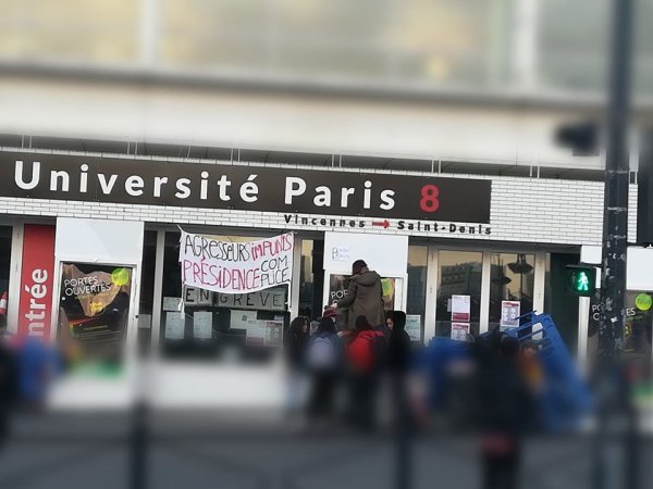 A Paris 8, la présidence envoie les vigiles agresser des étudiantes mobilisées au lendemain du 8 mars