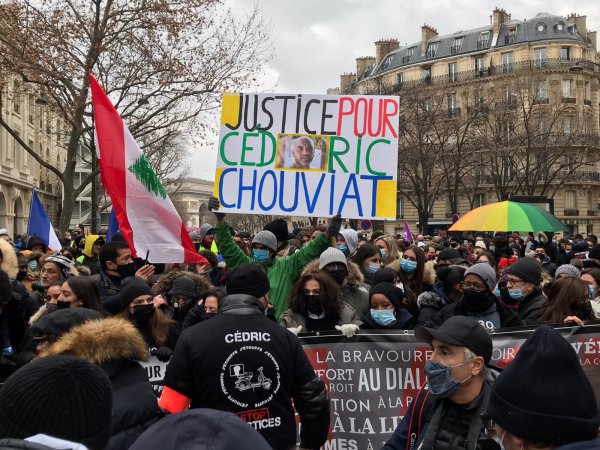 Cédric Chouviat : un an plus tard, une marche pour dénoncer l'impunité policière