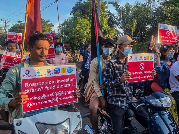 Myanmar. Chevron et Total en plein lobbying par crainte de sanctions aux Etats-Unis
