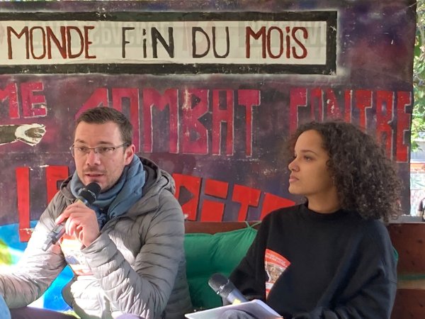  « Ce n'est pas aux jeunes de payer la crise environnementale » : conférence d'Adrien Cornet à Paris 8