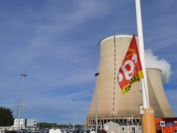 Centrale nucléaire de Nogent : les travailleurs de l'énergie mobilisés pour leurs salaires