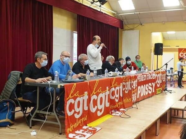 Tentative d'exclusion de la CGT PSA Poissy par la bureaucratie : les militants assignés en justice, solidarité !