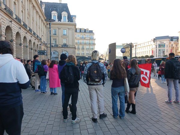 Rennes. Une centaine de jeunes réunis contre la répression de la mobilisation des retraites