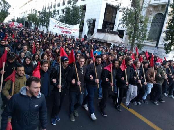 Grèce. 24h de grève générale contre l'austérité de Syriza