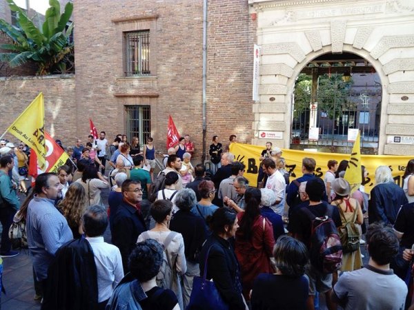 Toulouse. 150 personnes rassemblées devant le CROUS ce 5 septembre