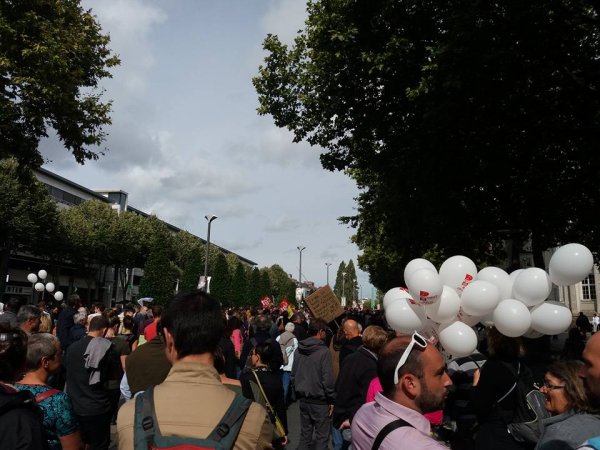 Nantes : 15.000 manifestants dans la rue. Une situation tendue termine avec neuf interpellations
