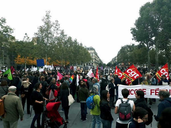 Paris. Rassemblement pour la journée internationale du droit à l'IVG