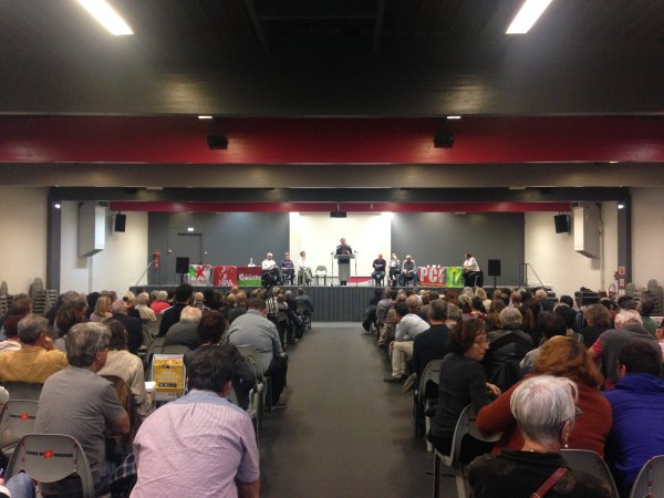 300 Personnes rassemblées à Toulouse au premier meeting unitaire organisé contre les ordonnances Macron