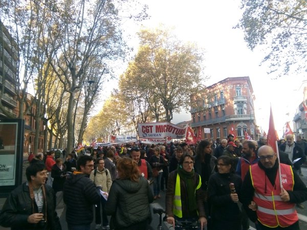 Toulouse. 7 000 personnes dans la rue contre les ordonnances Macron