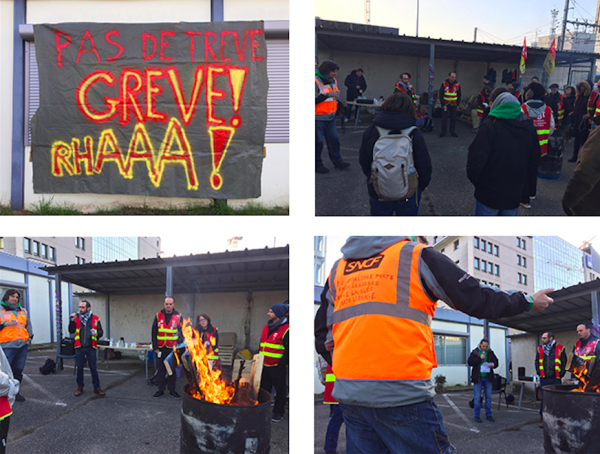 VIDÉO. Lyon Part-Dieu : toujours pas de trêve, les cheminots reconduisent la grève !