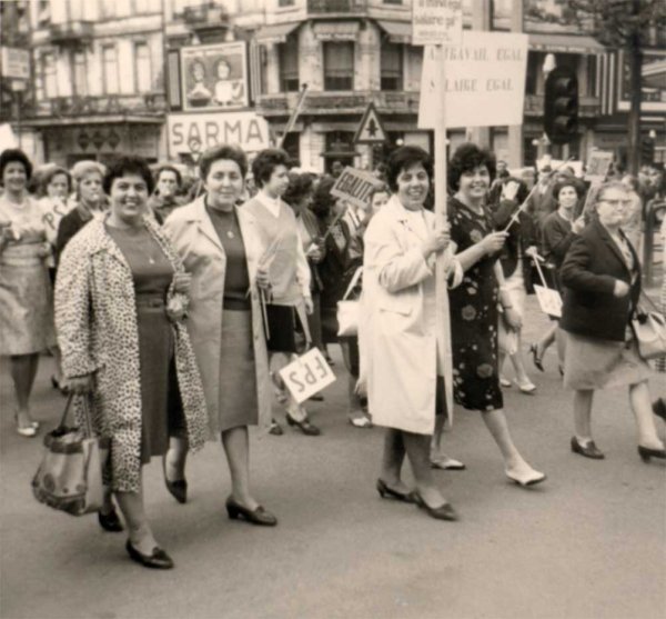 Février 1966 à Herstal : 3000 ouvrières en grève pendant 3 mois pour l'égalité salariale
