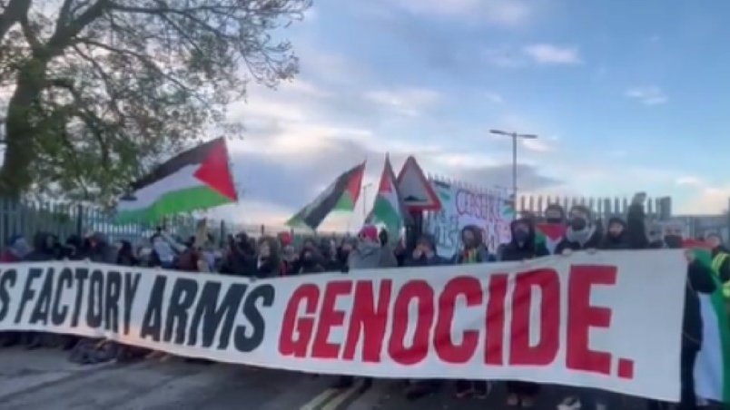 Italie, Angleterre : des travailleurs bloquent des armes destinées à Israël en soutien aux Palestiniens