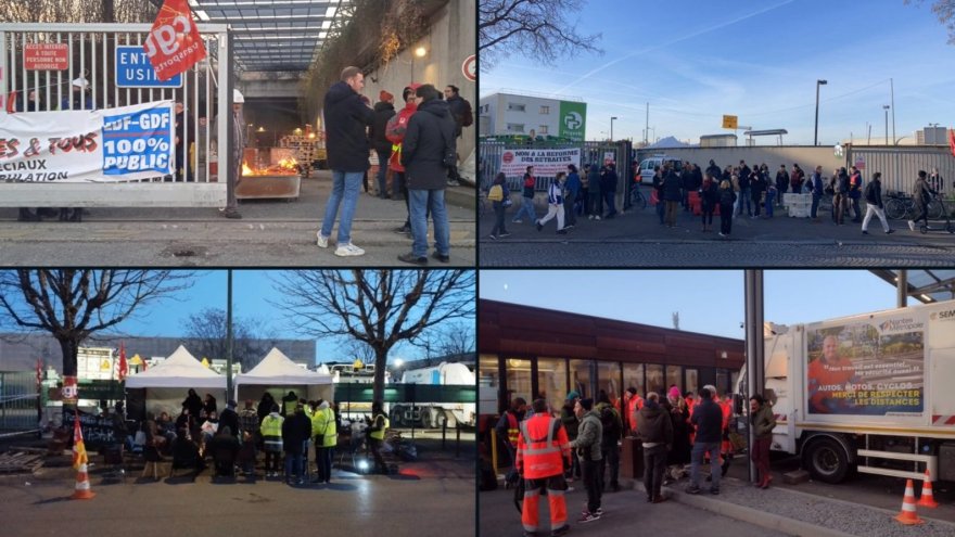 Direct. Piquets, blocages, actions : suivez la journée de grève du 15 mars !